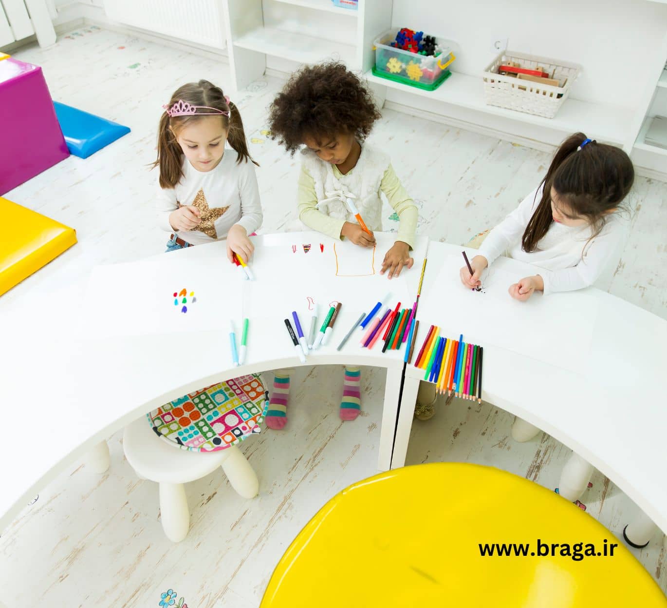 طراحی وب سایت مهد کودک و آموزشگاه